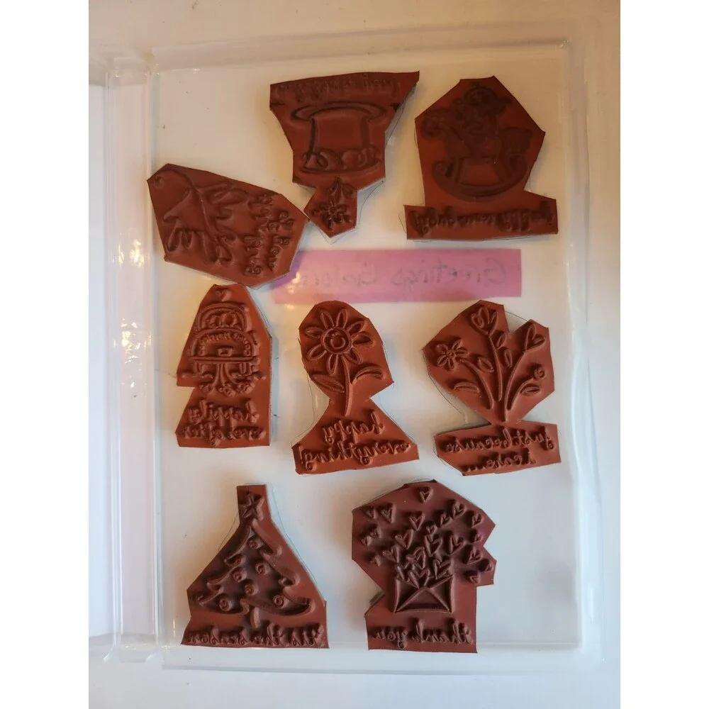 INVENTORY REDUCTION SALE. Stampin Up Greetings Galore Stamp Set  B4